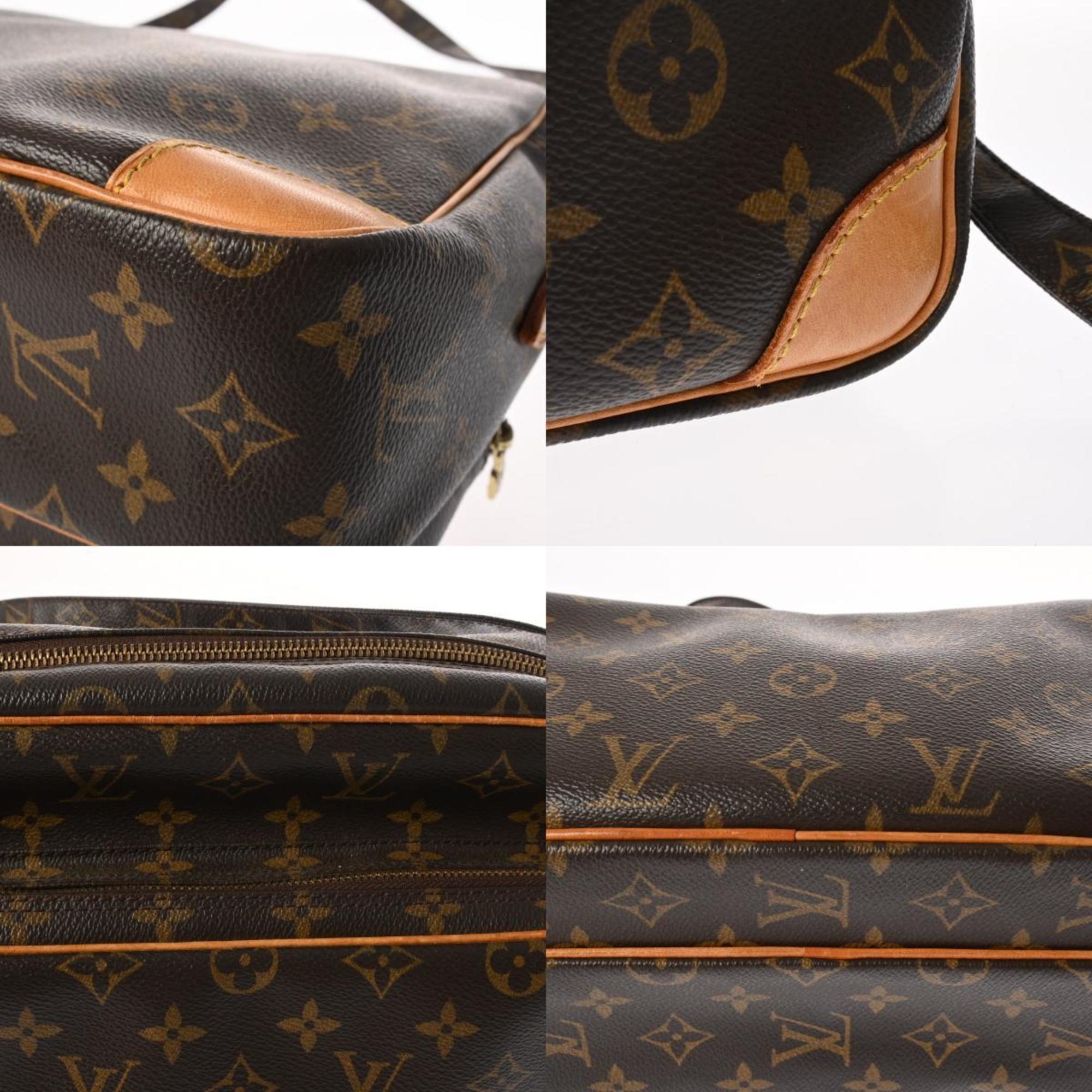 LOUIS VUITTON Louis Vuitton Monogram Nile Brown M45244 Unisex Canvas Shoulder Bag