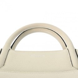 YVES SAINT LAURENT Cavalli Gauche Ivory Women's Leather Handbag