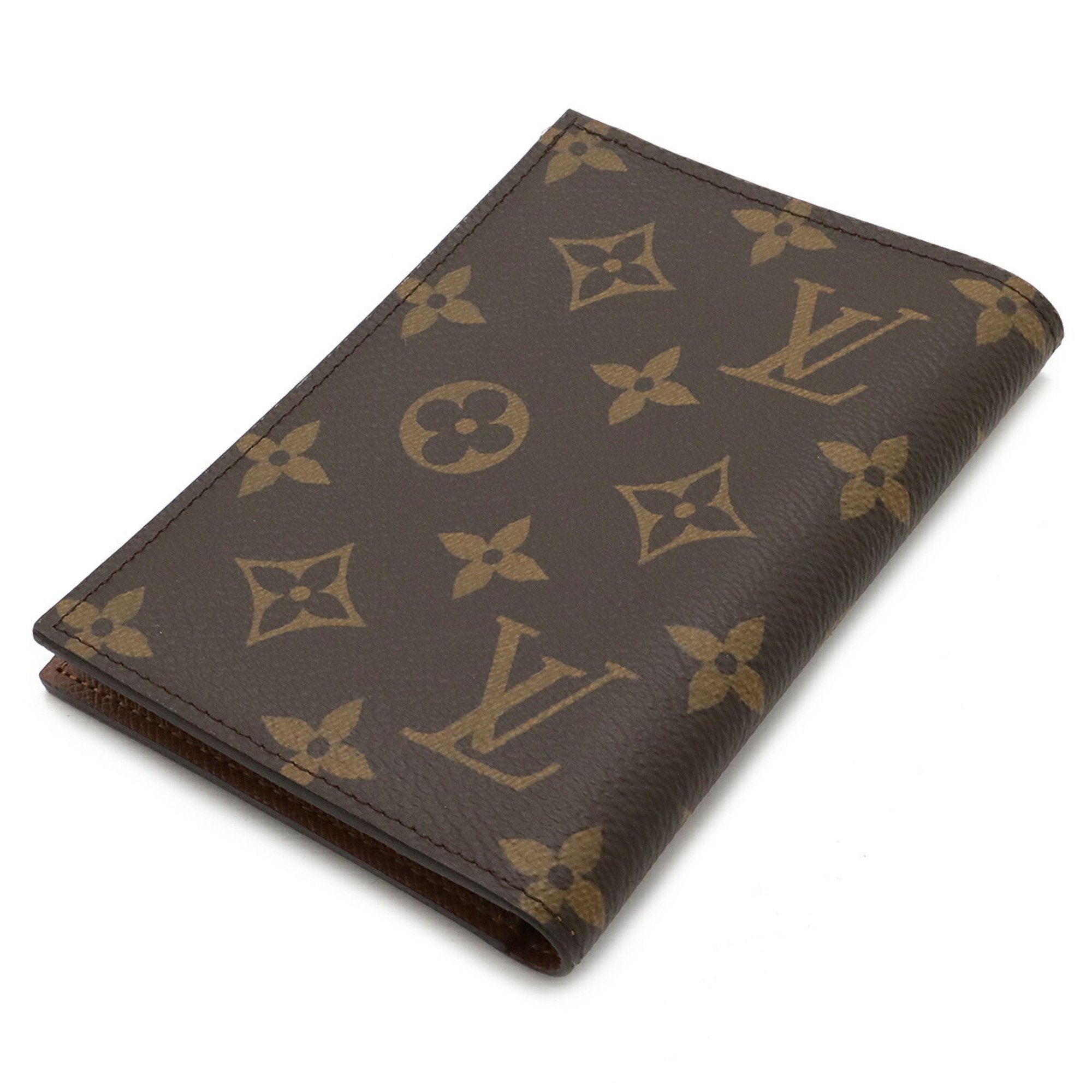 LOUIS VUITTON Louis Vuitton Monogram Couverture Passport NM Cover Case with Initials M64502