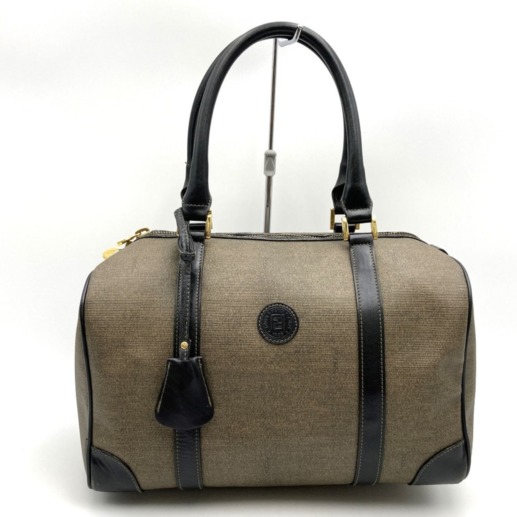 FENDI handbag Boston bag brown for women and men