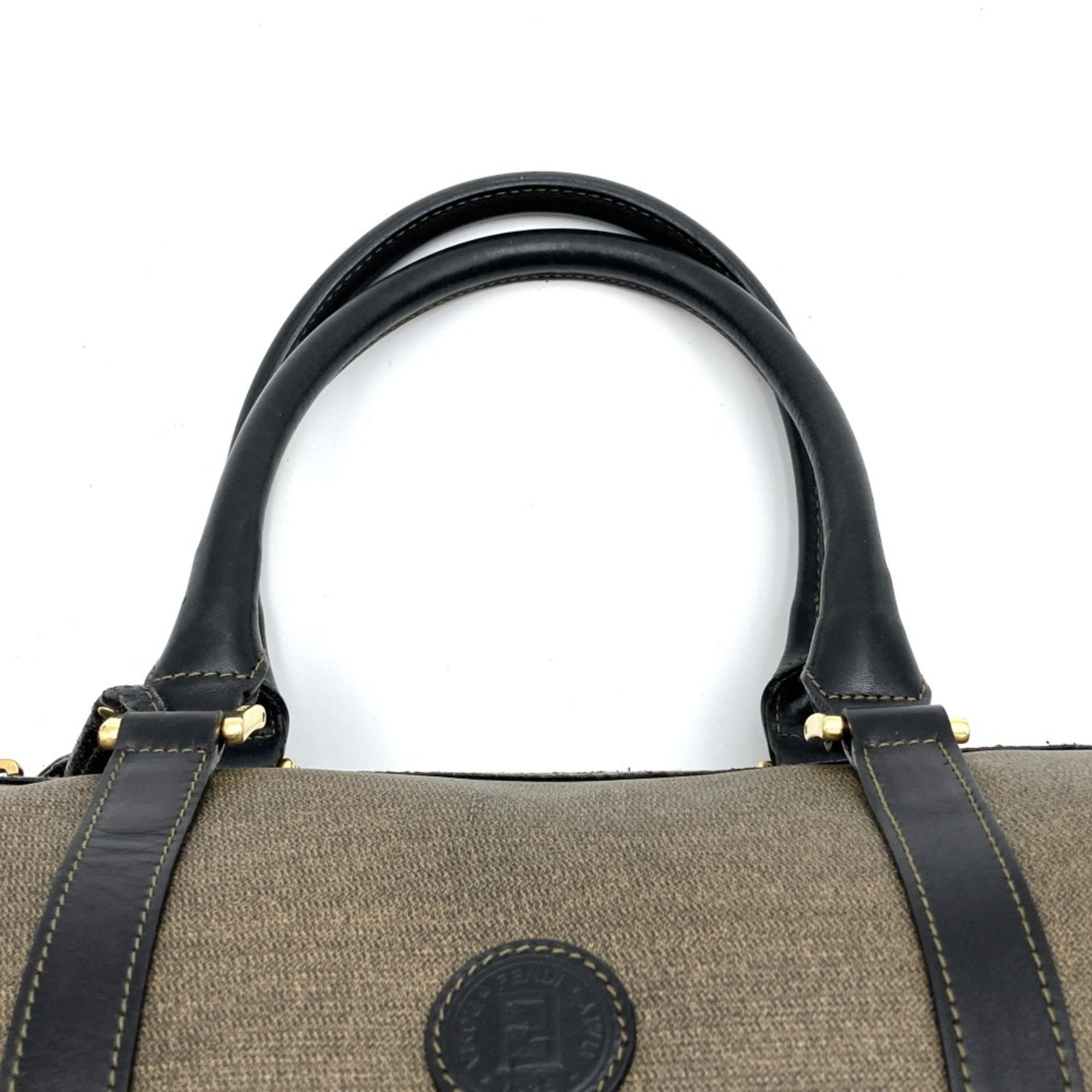 FENDI handbag Boston bag brown for women and men