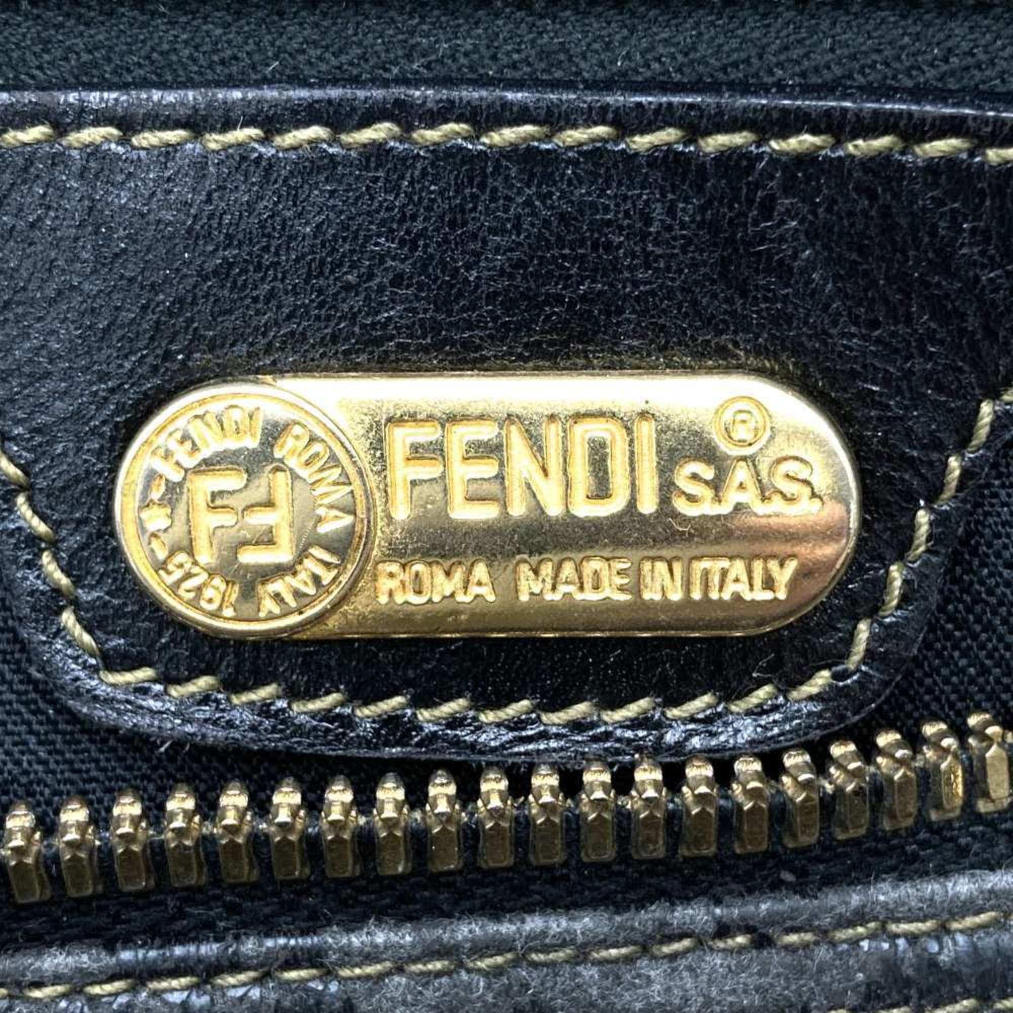 FENDI handbag Boston bag brown for women and men