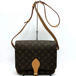 LOUIS VUITTON M51252 Cartesiere Shoulder Bag Brown Monogram Canvas Men's Women's