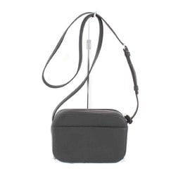 BALENCIAGA Camera Shoulder Bag Leather Black Women's