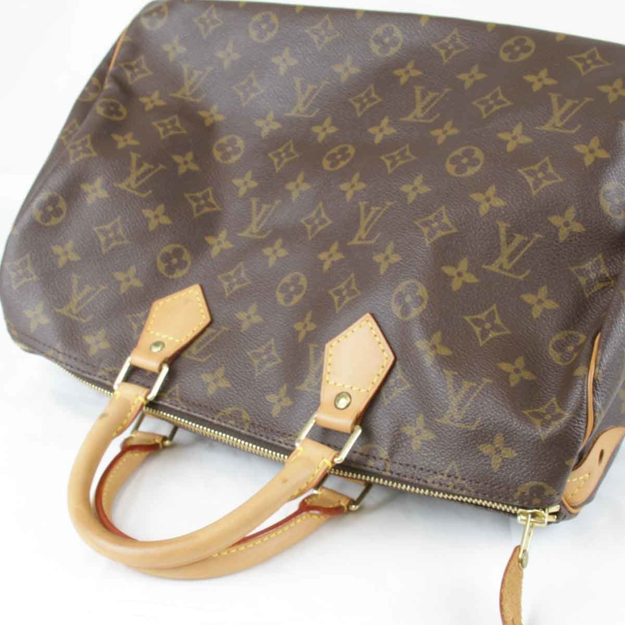 LOUIS VUITTON Louis Vuitton Speedy 35 M41524 Handbag Monogram Canvas Women's