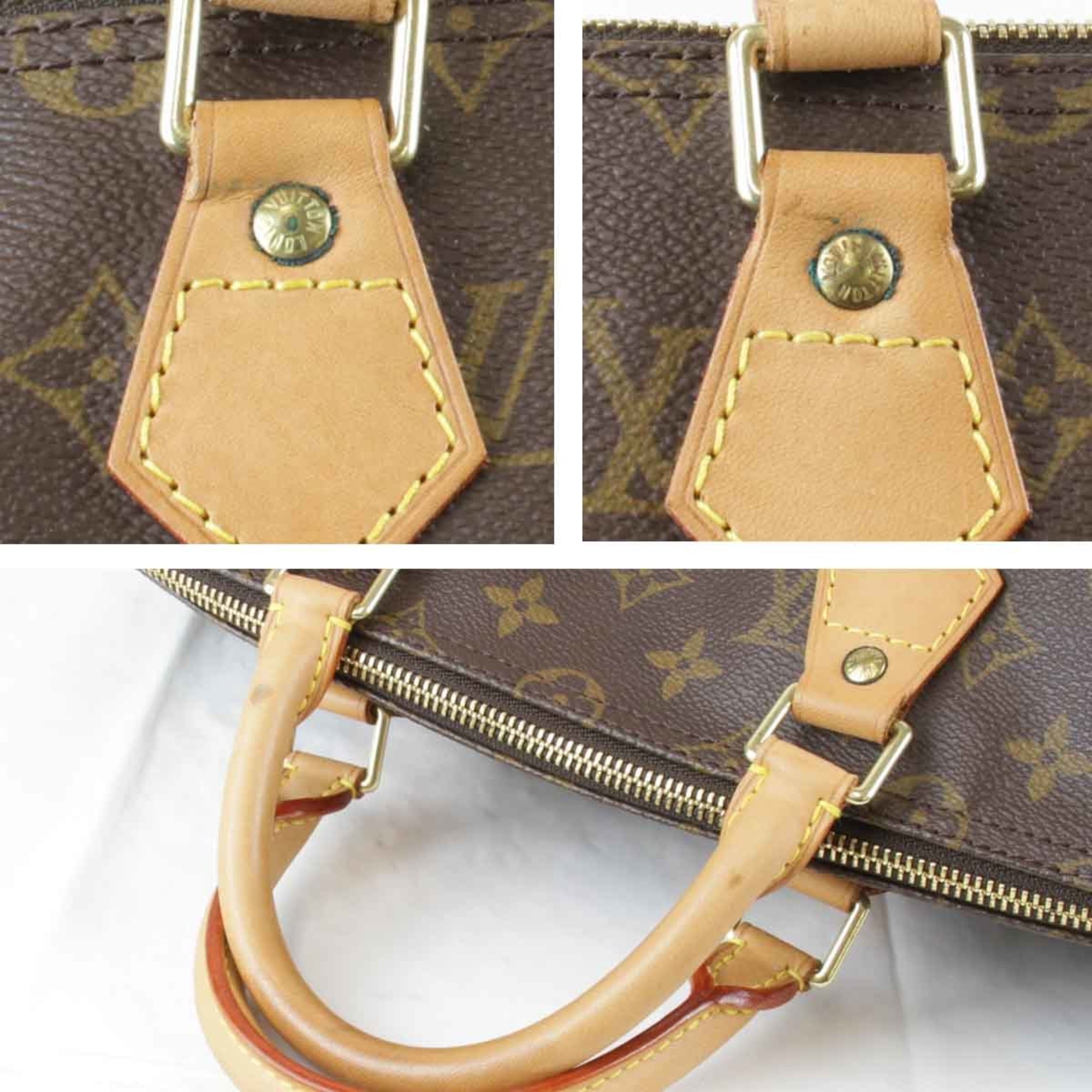 LOUIS VUITTON Louis Vuitton Speedy 35 M41524 Handbag Monogram Canvas Women's