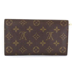 LOUIS VUITTON Louis Vuitton Long Wallet Monogram Canvas Brown Women's