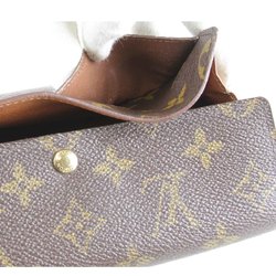 LOUIS VUITTON Louis Vuitton Long Wallet Monogram Canvas Brown Women's