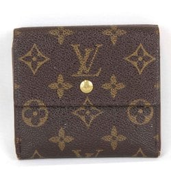 LOUIS VUITTON Louis Vuitton Porte Monnaie Bi-fold Wallet M61652 Monogram Canvas Women's