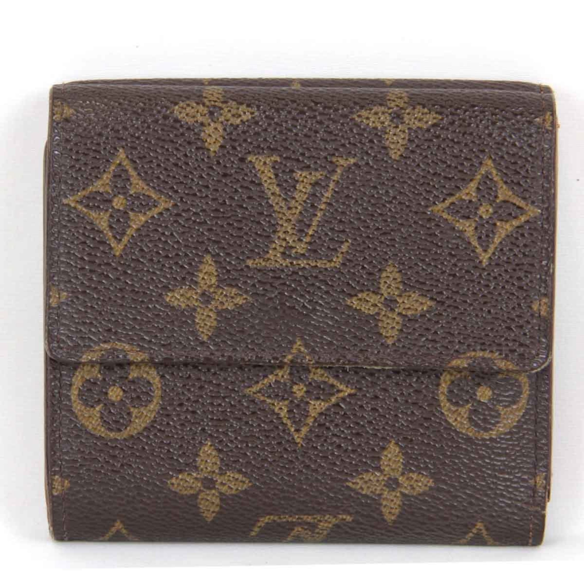 LOUIS VUITTON Louis Vuitton Porte Monnaie Bi-fold Wallet M61652 Monogram Canvas Women's