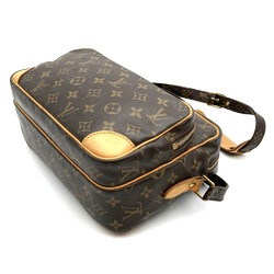 LOUIS VUITTON M45244 Nile Monogram Shoulder Bag Brown Women's