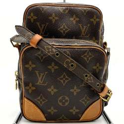 LOUIS VUITTON M45236 Amazon Shoulder Bag Monogram Canvas Brown Women's