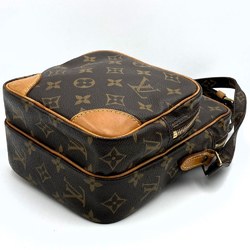 LOUIS VUITTON M45236 Amazon Shoulder Bag Monogram Canvas Brown Women's