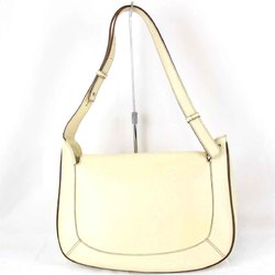 LOEWE Shoulder Bag Leather Cream Women's