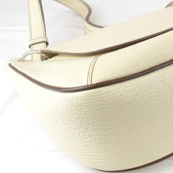 LOEWE Shoulder Bag Leather Cream Women's