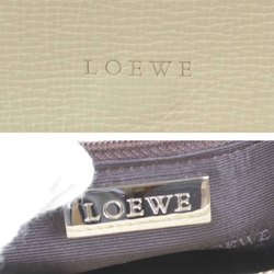 LOEWE Shoulder Bag Leather Cream Women's