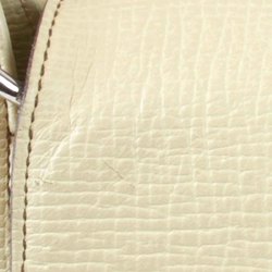 LOEWE Shoulder Bag Leather Cream Women's