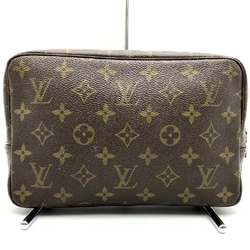 LOUIS VUITTON M47524 True Toilet 23 Clutch Bag Second Monogram Brown Women's