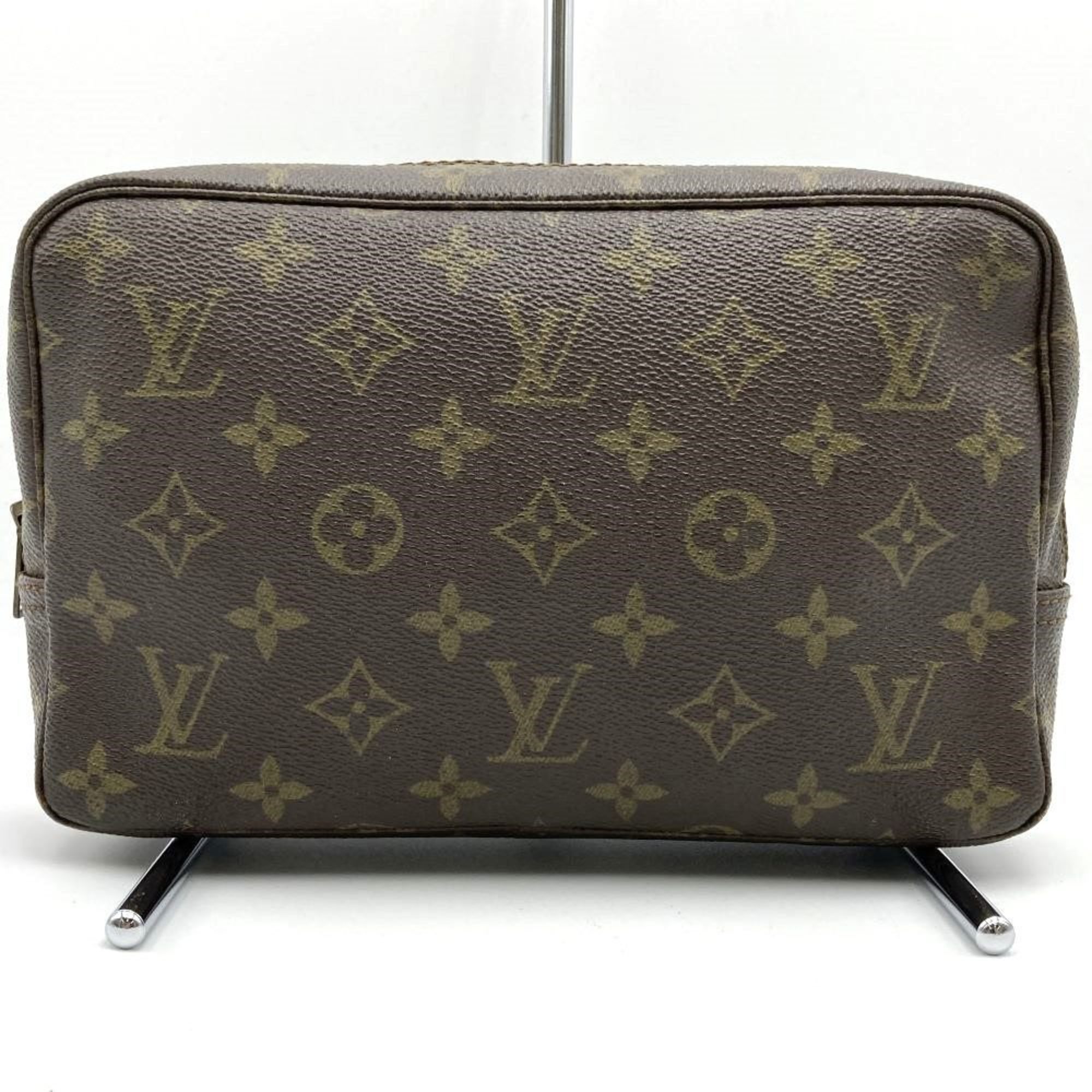 LOUIS VUITTON M47524 True Toilet 23 Clutch Bag Second Monogram Brown Women's