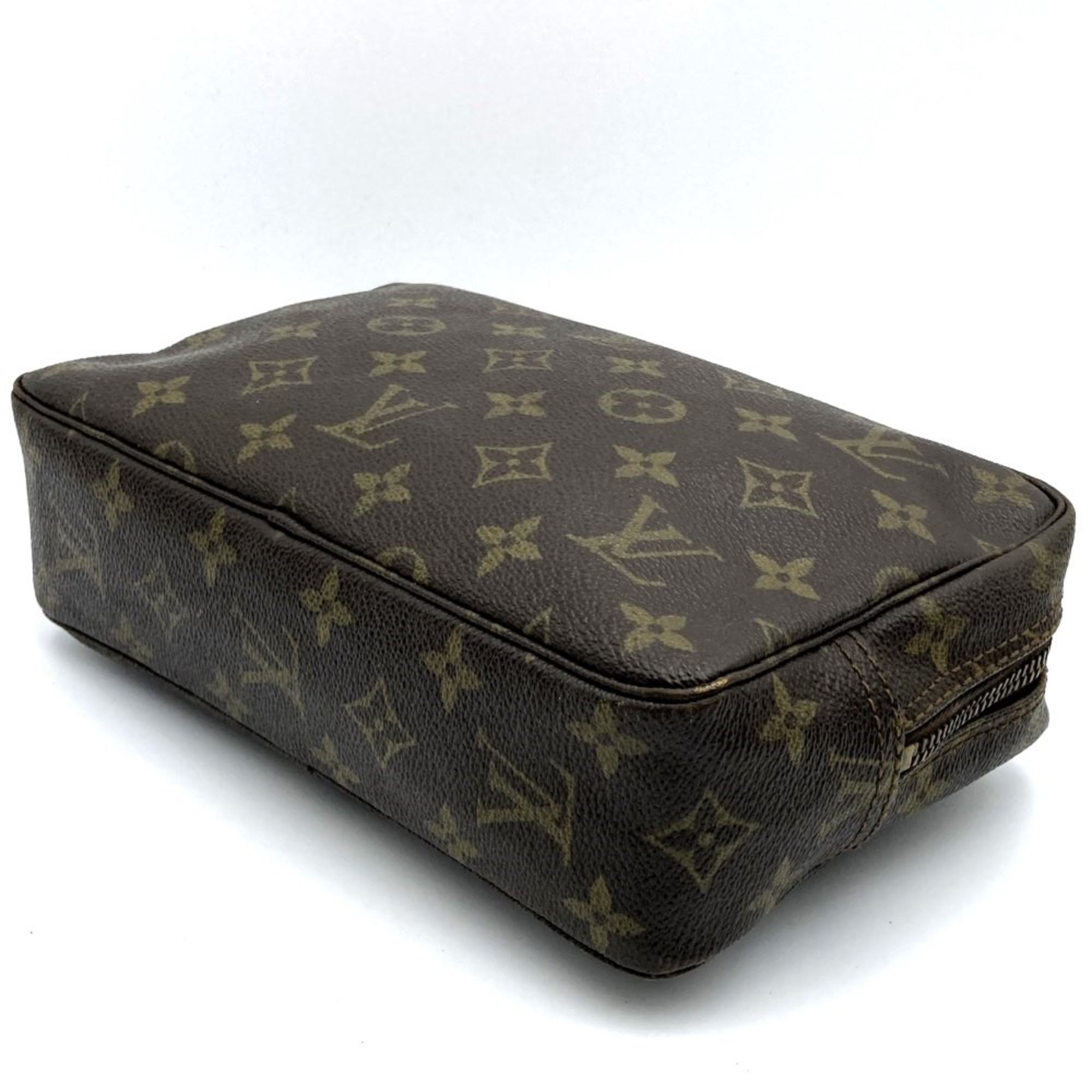 LOUIS VUITTON M47524 True Toilet 23 Clutch Bag Second Monogram Brown Women's