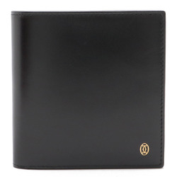 Cartier Pasha Line de Bi-fold Wallet Calf Leather Black L3000137