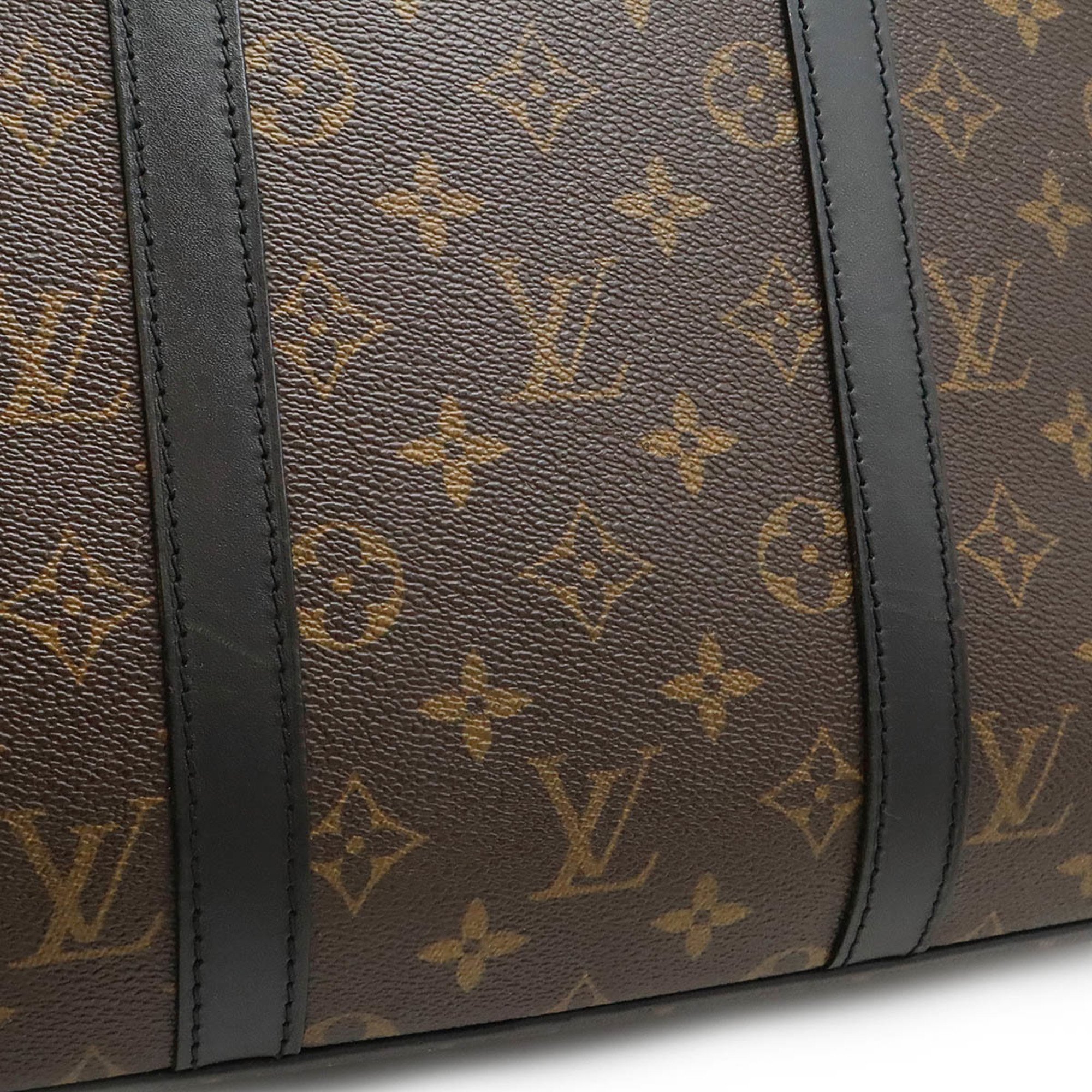 LOUIS VUITTON Louis Vuitton Monogram Macassar PDV Porto Document Voyage GM Bag Shoulder M40224