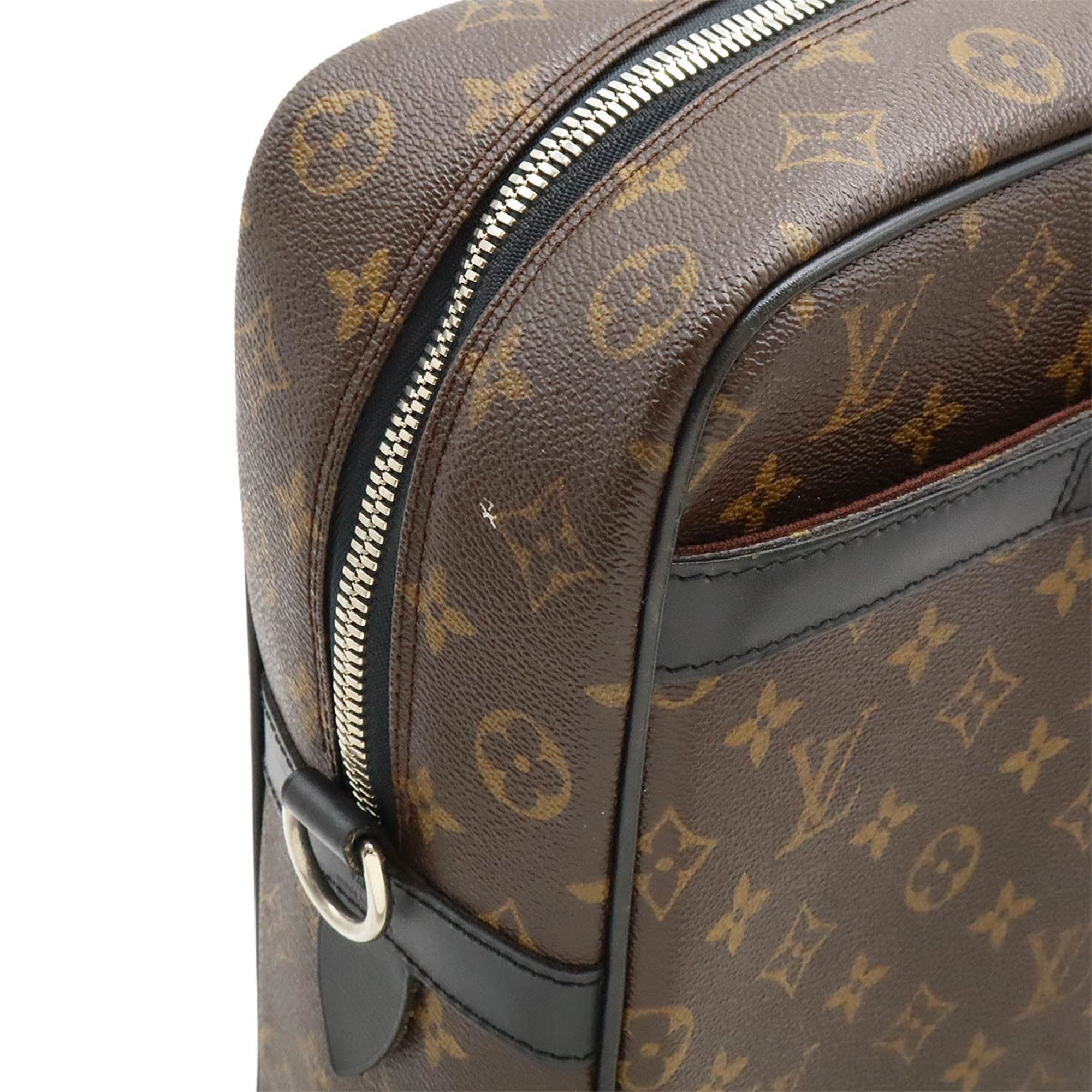 LOUIS VUITTON Louis Vuitton Monogram Macassar PDV Porto Document Voyage GM Bag Shoulder M40224