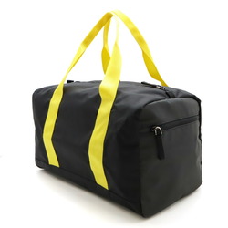 PRADA Luna Rossa Boston Bag Travel Handbag America's Cup Nylon NERO Black GIALLO Yellow AVC002