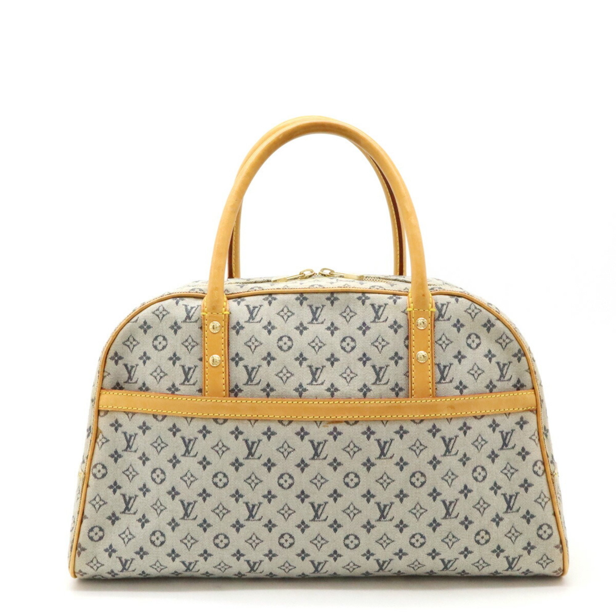 LOUIS VUITTON Louis Vuitton Monogram Marie Handbag Boston Bag Canvas Blue M92003