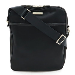 BURBERRY Shoulder bag in nylon and leather, black