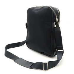 BURBERRY Shoulder bag in nylon and leather, black