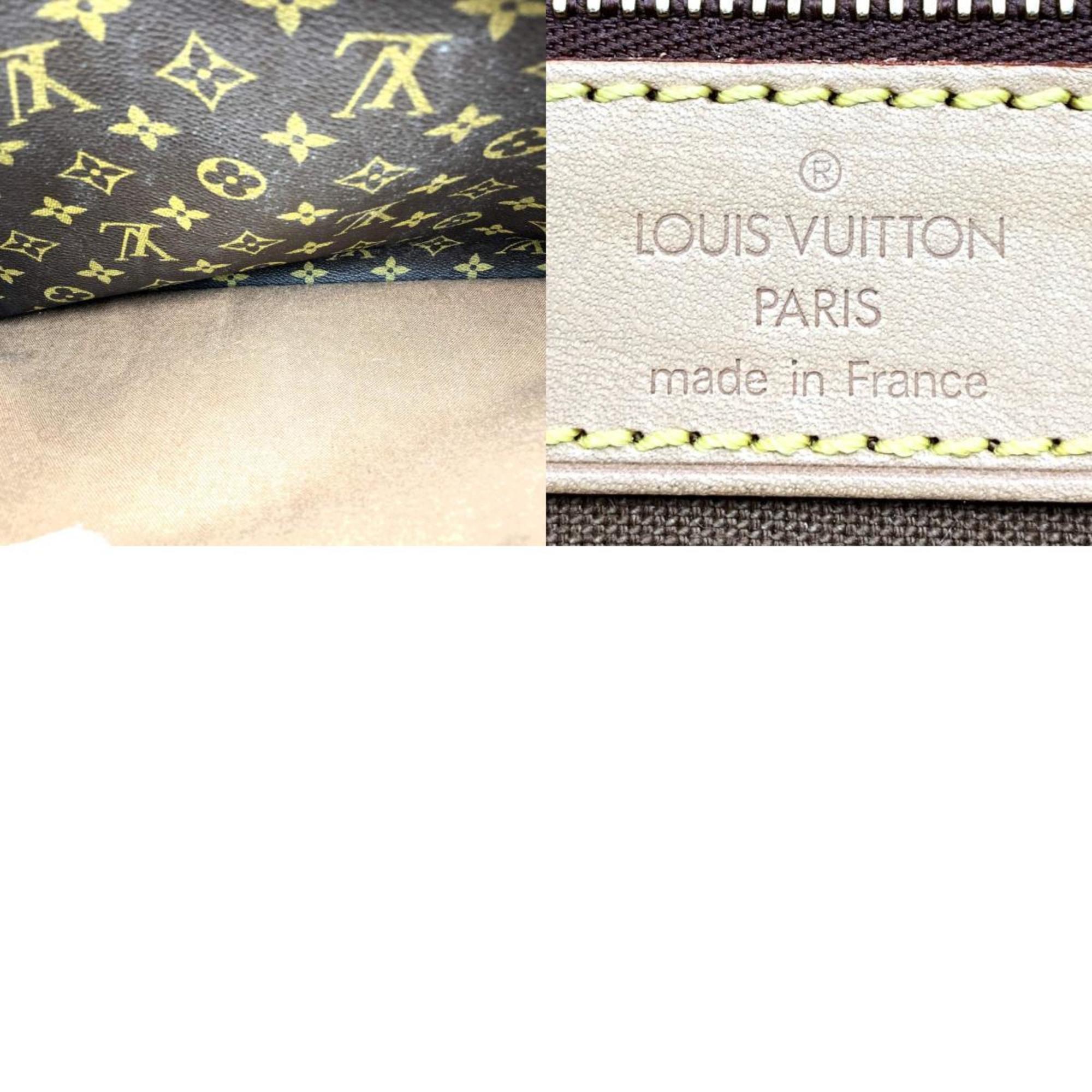 LOUIS VUITTON M42249 Gibessier GM Shoulder Bag Brown Monogram Canvas Men's Women's