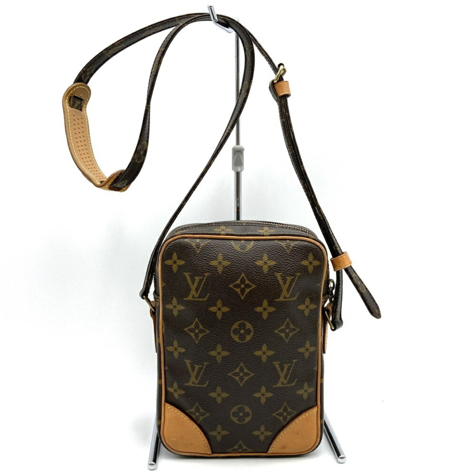 LOUIS VUITTON M45236 Amazon Monogram Shoulder Bag Brown Women's