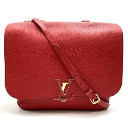 LOUIS VUITTON M50543 Volta Parnassus Handbag Shoulder Bag 2way Red Leather Women's