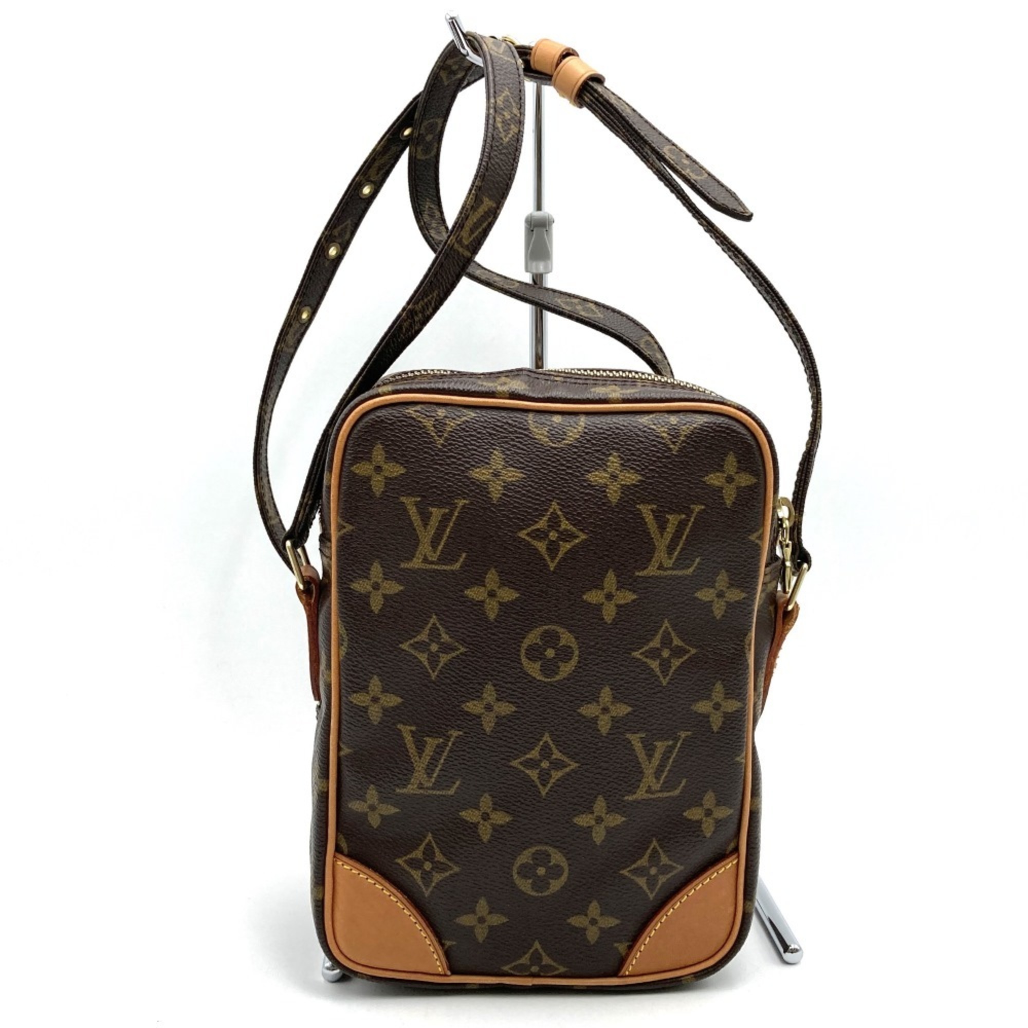 LOUIS VUITTON M45236 Amazon Monogram Shoulder Bag Brown Women's