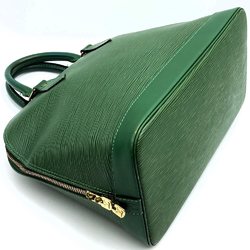 LOUIS VUITTON M52144 Alma Handbag Shoulder Bag 2way Green Epi Leather Women's