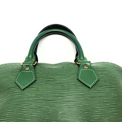 LOUIS VUITTON M52144 Alma Handbag Shoulder Bag 2way Green Epi Leather Women's