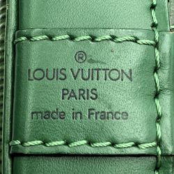 LOUIS VUITTON M52144 Alma Handbag Shoulder Bag 2way Green Epi Leather Women's