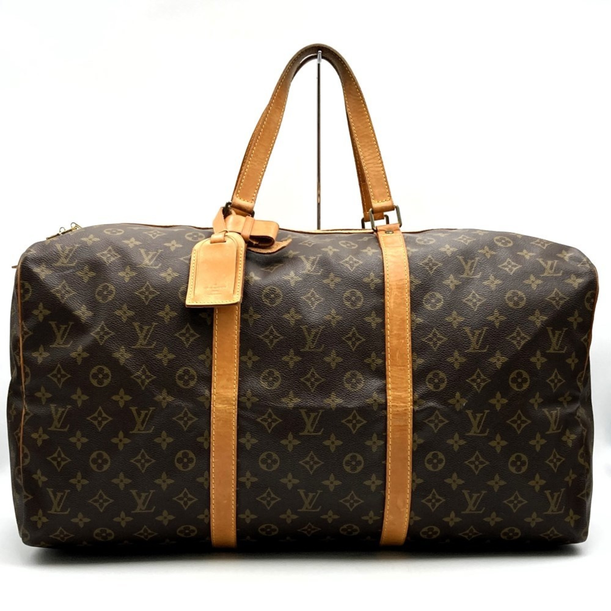 LOUIS VUITTON M41622 Saxe-uple Boston Bag Monogram Canvas for Men and Women