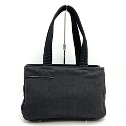 Pradasports PRADA SPORTS Prada Sports Handbag Tote Bag Canvas/Leather Dark Gray Women's