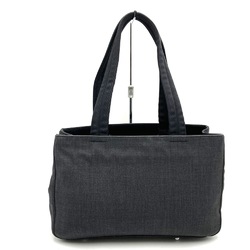 Pradasports PRADA SPORTS Prada Sports Handbag Tote Bag Canvas/Leather Dark Gray Women's