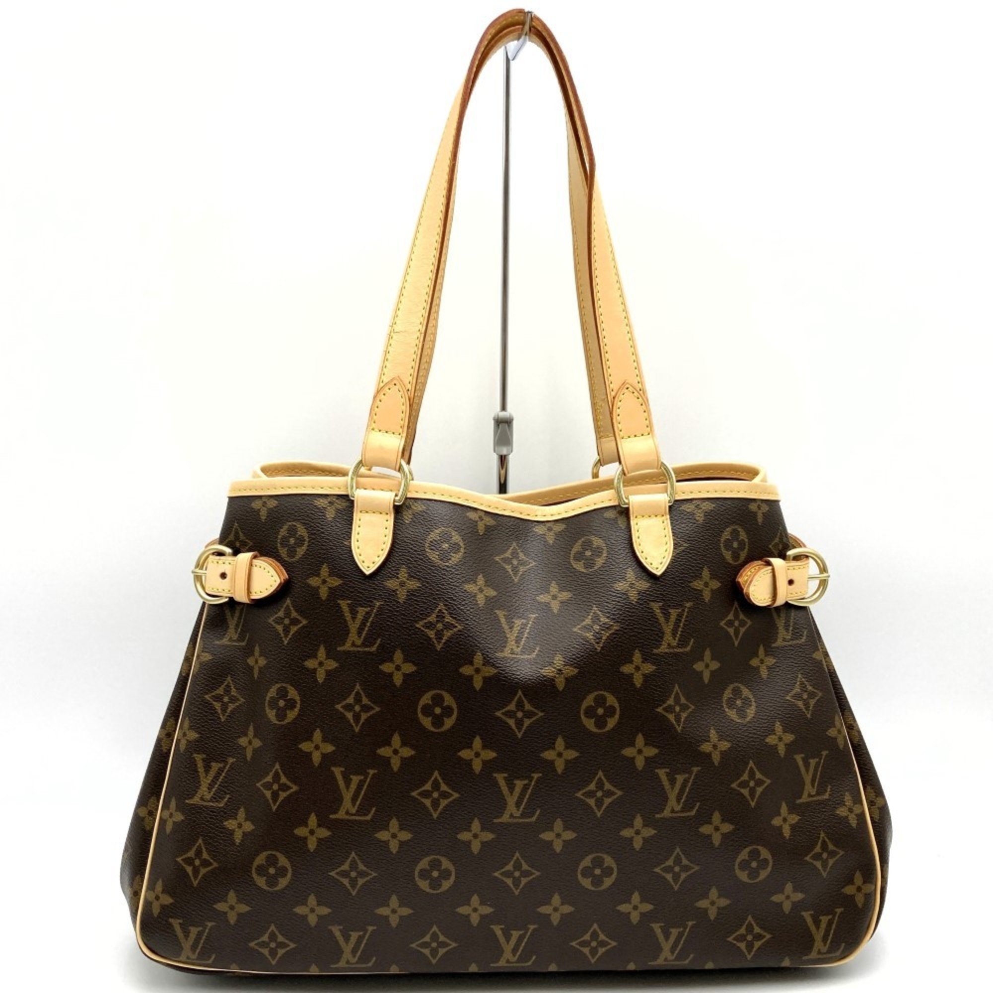 LOUIS VUITTON M51154 Batignolles Horizontal Tote Bag Shoulder Handbag Monogram Brown Women's