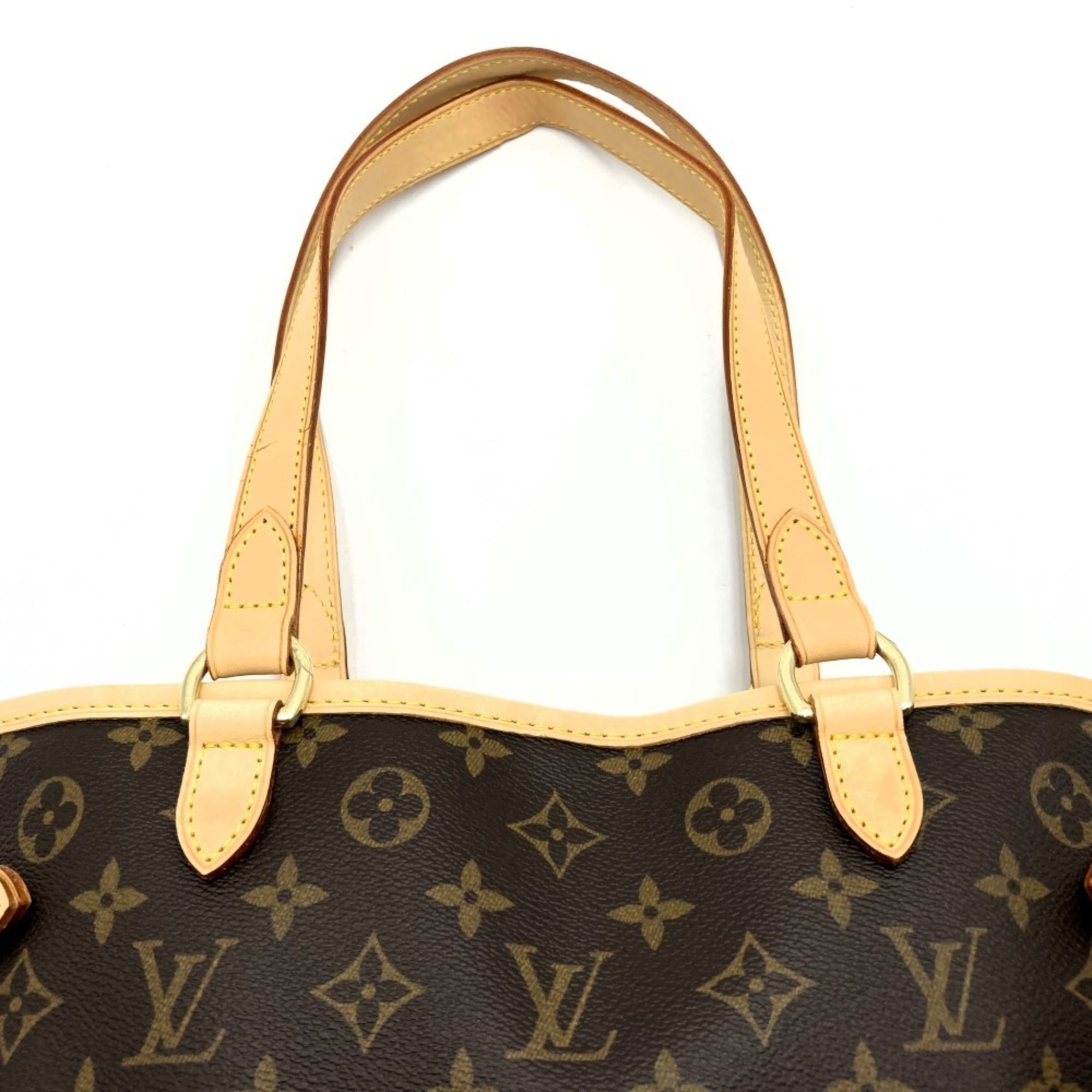 LOUIS VUITTON M51154 Batignolles Horizontal Tote Bag Shoulder Handbag Monogram Brown Women's