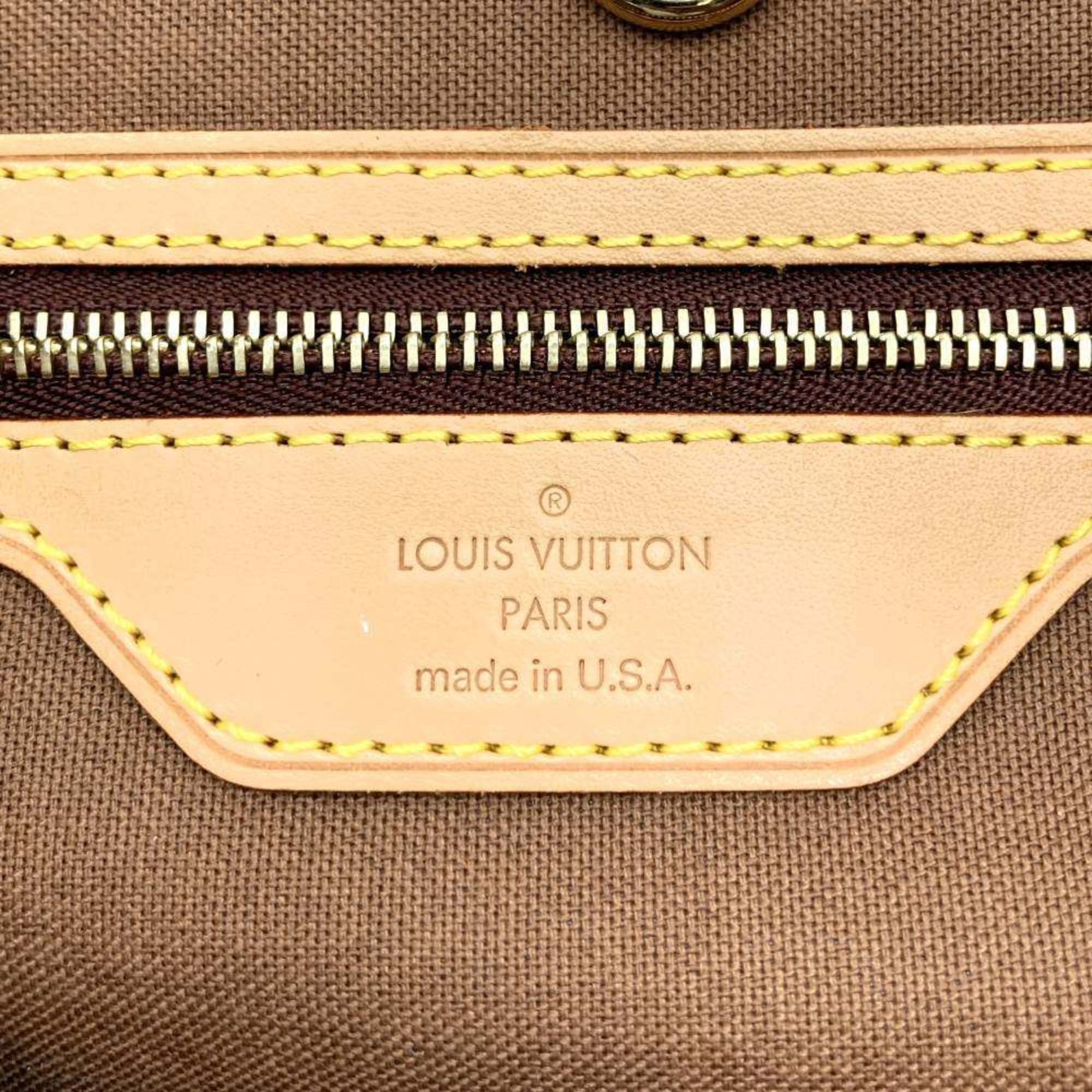 LOUIS VUITTON M51154 Batignolles Horizontal Tote Bag Shoulder Handbag Monogram Brown Women's