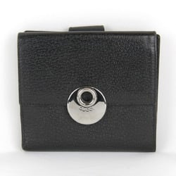 GUCCI 120932・3661 Leather Wallet Black Women's