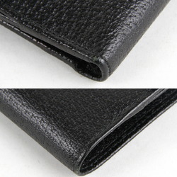 GUCCI 120932・3661 Leather Wallet Black Women's