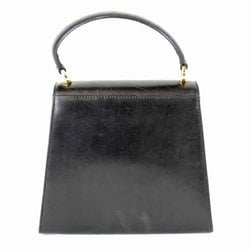 Salvatore Ferragamo Shoulder Bag Leather Black Women's