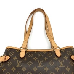 LOUIS VUITTON M51154 Batignolles Horizontal Monogram Handbag Brown Women's