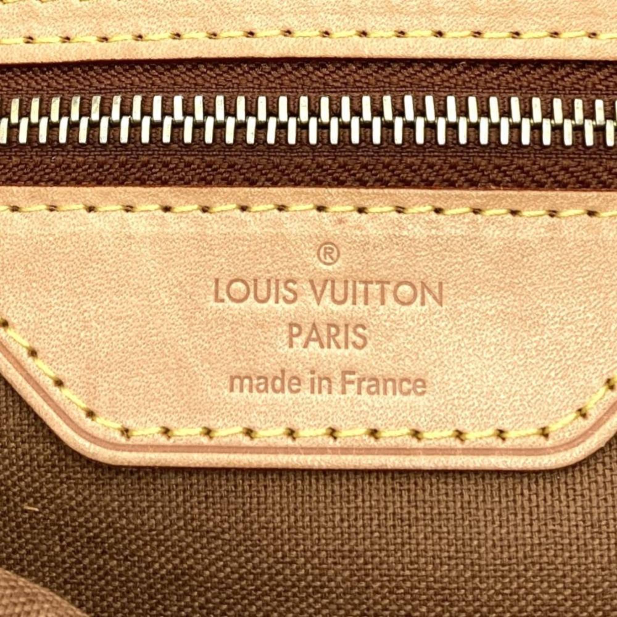 LOUIS VUITTON M51154 Batignolles Horizontal Monogram Handbag Brown Women's