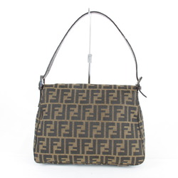 FENDI Shoulder Bag Canvas Brown Women's